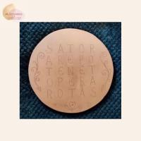 Sator rotondo con foro portaincenso - Sabrina Papa
