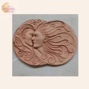 Bassorilievo Sole e Luna combacianti - Sabrina Papa